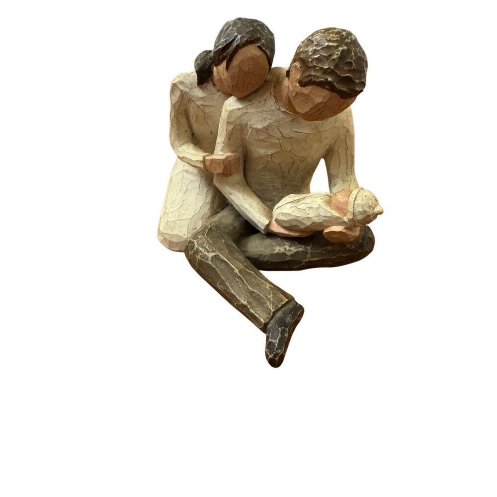 Willow Tree New Life New Parents Admire Baby 2000 Susan Lordi Demdaco Vintage